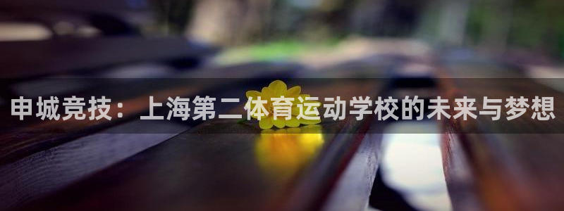 球客岛：申城竞技：上海第二体育运动学校的未来与梦想